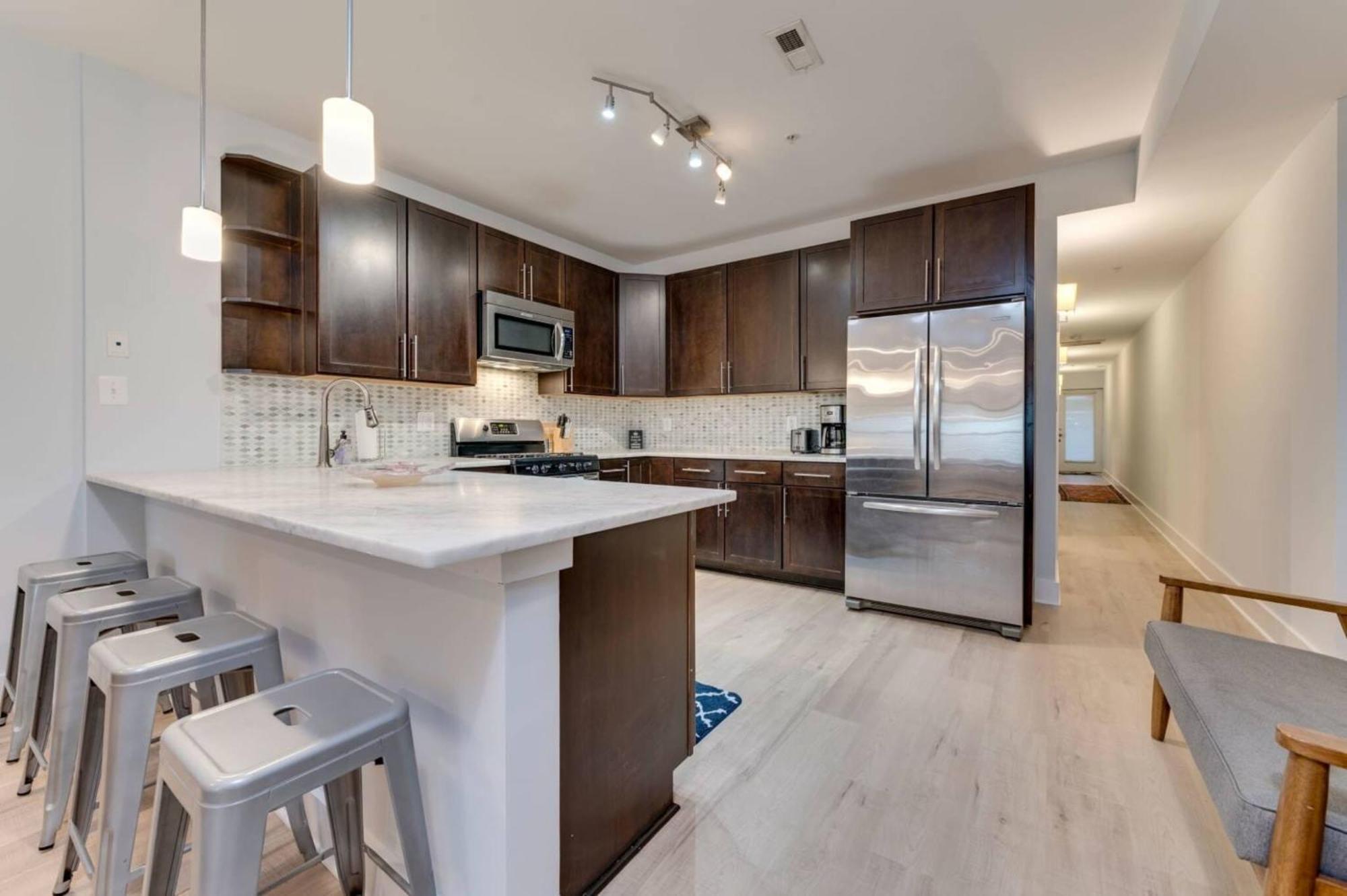 Luxe 2Bd2Ba Townhouse In Hip Area - Near Metro Apartamento Distrito de Colúmbia Exterior foto